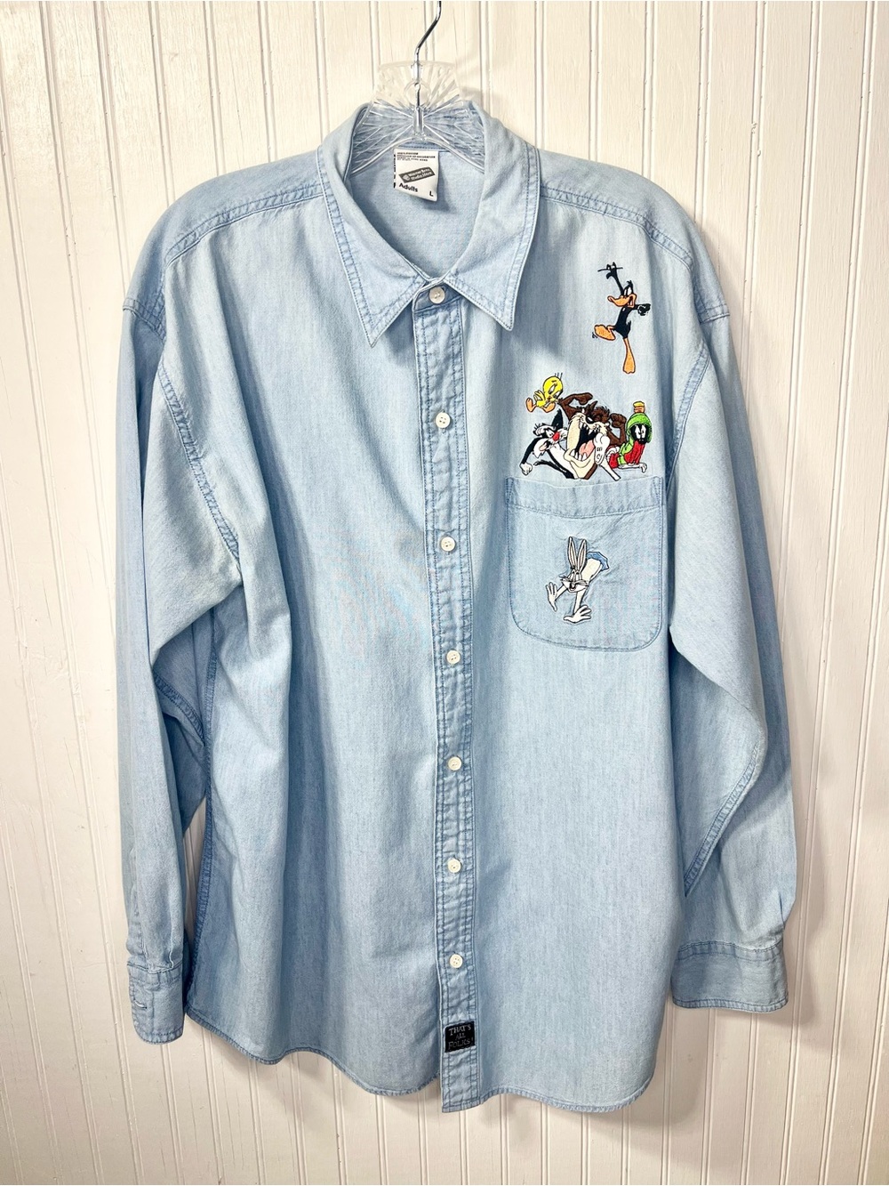 Warner Bros. Looney Tunes Embroidered Shirt